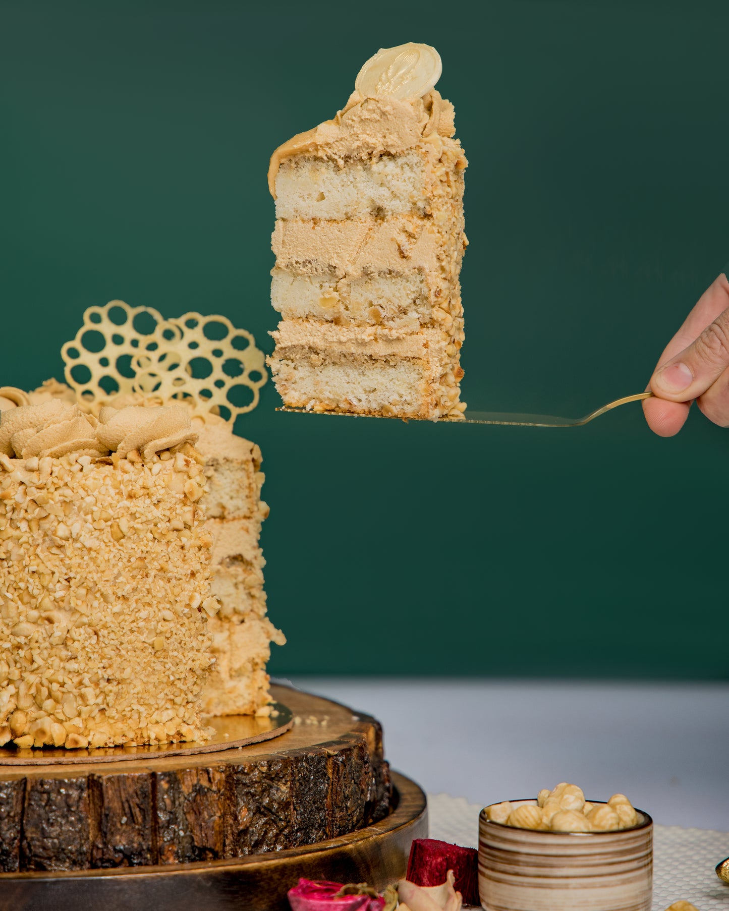Hazelnut Moka Cake
