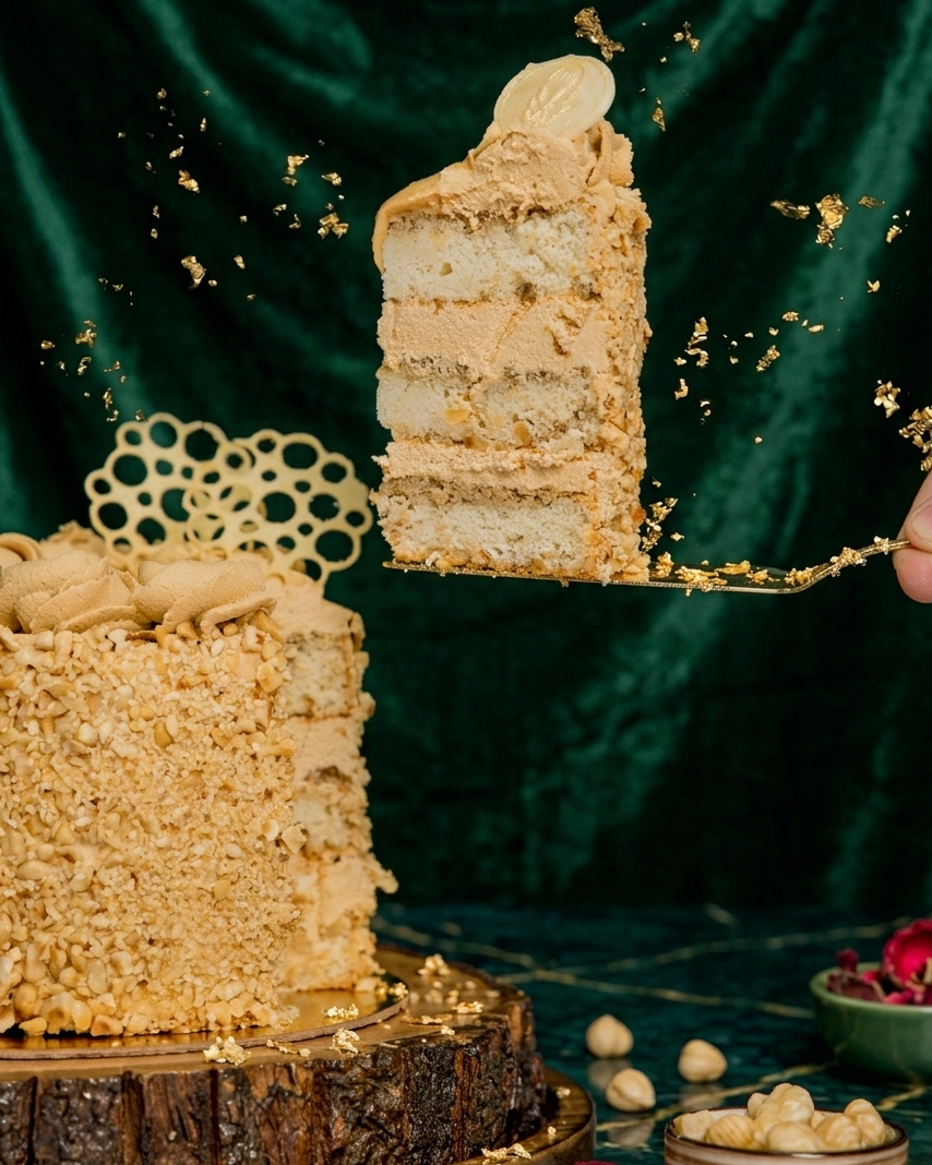 Hazelnut Moka Cake