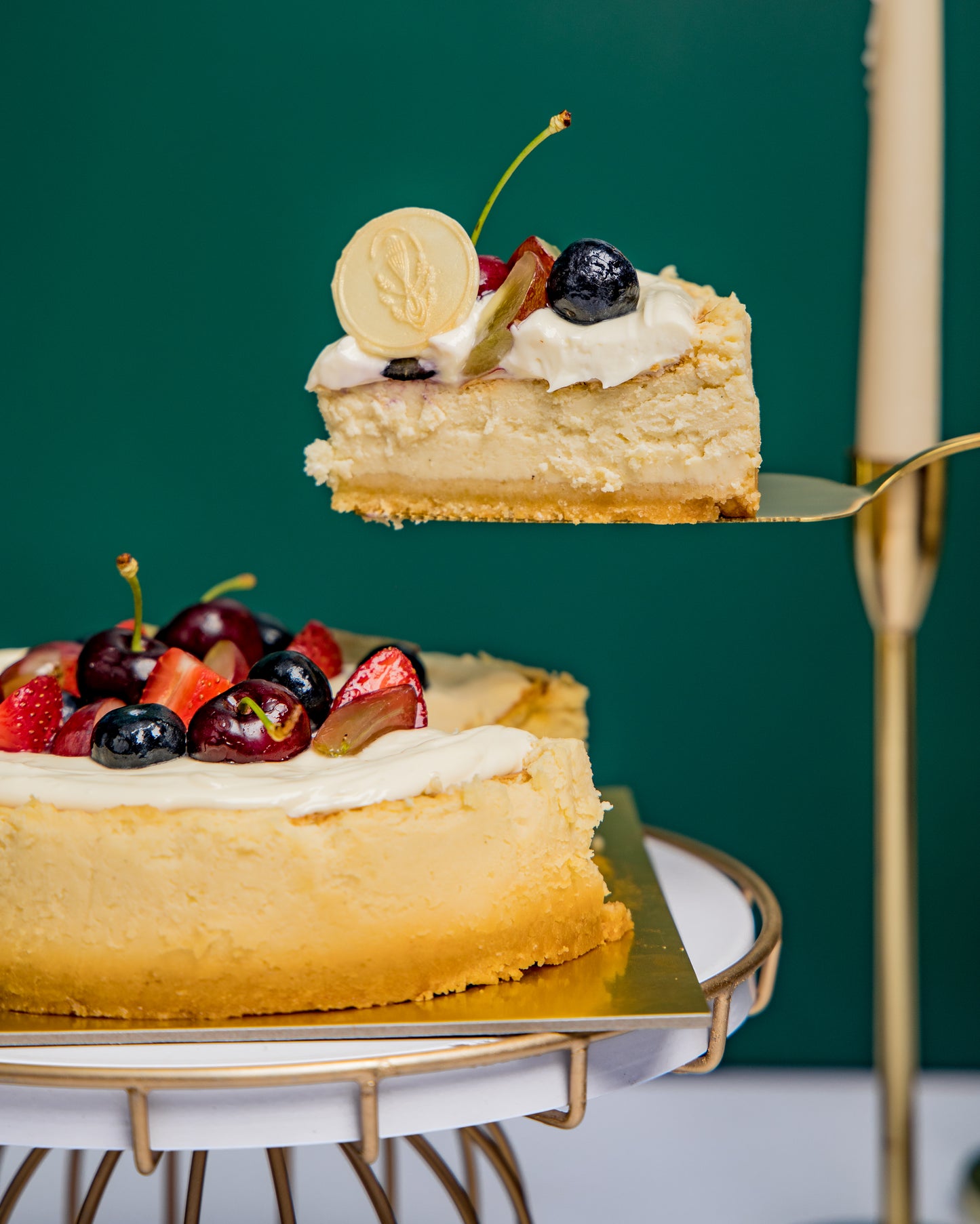 Vanilla New York Style Cheesecake
