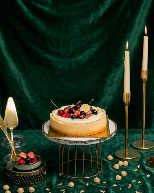 Vanilla New York Style Cheesecake