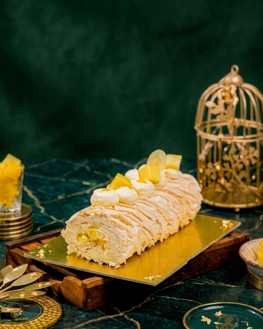 Mango Beze swissroll