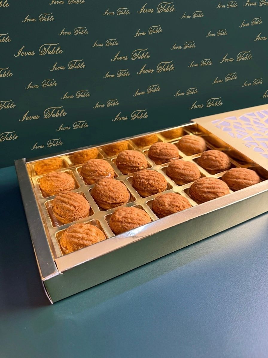 Riekstiņi ( Latvian Walnut Cookies)