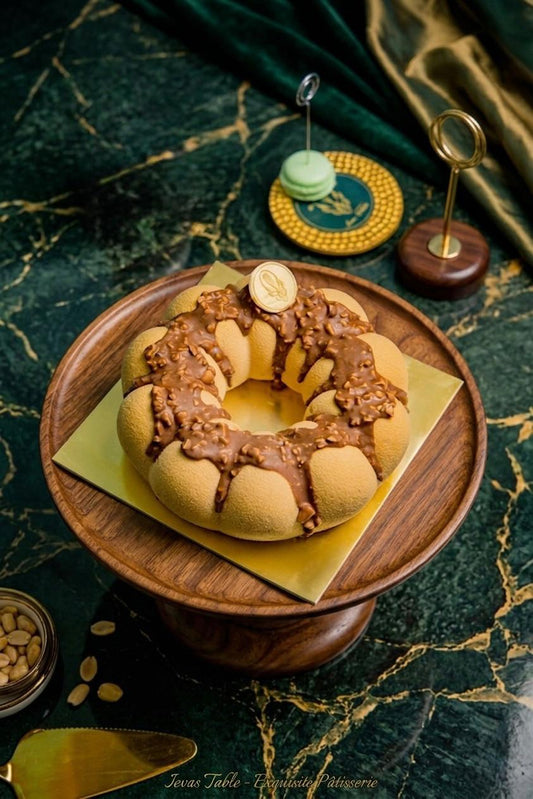 Peanut Butter Snickers Entremet