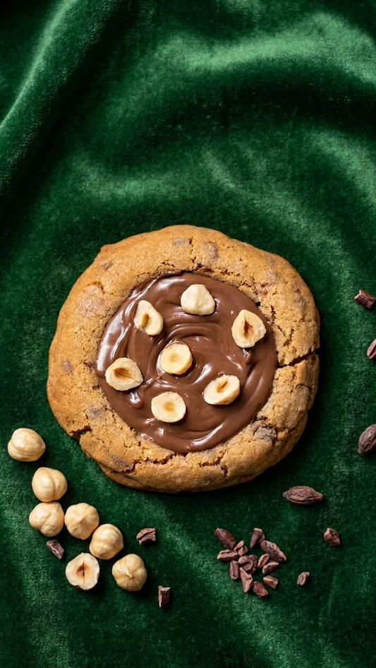 Nutella - Caramel chocolate Chip cookies